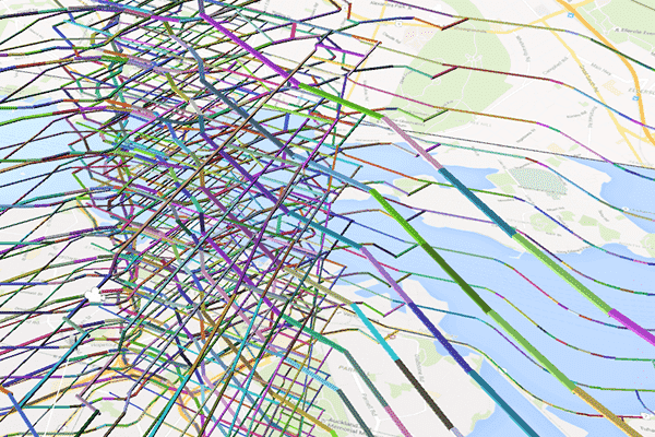 Virtual reality traffic demo